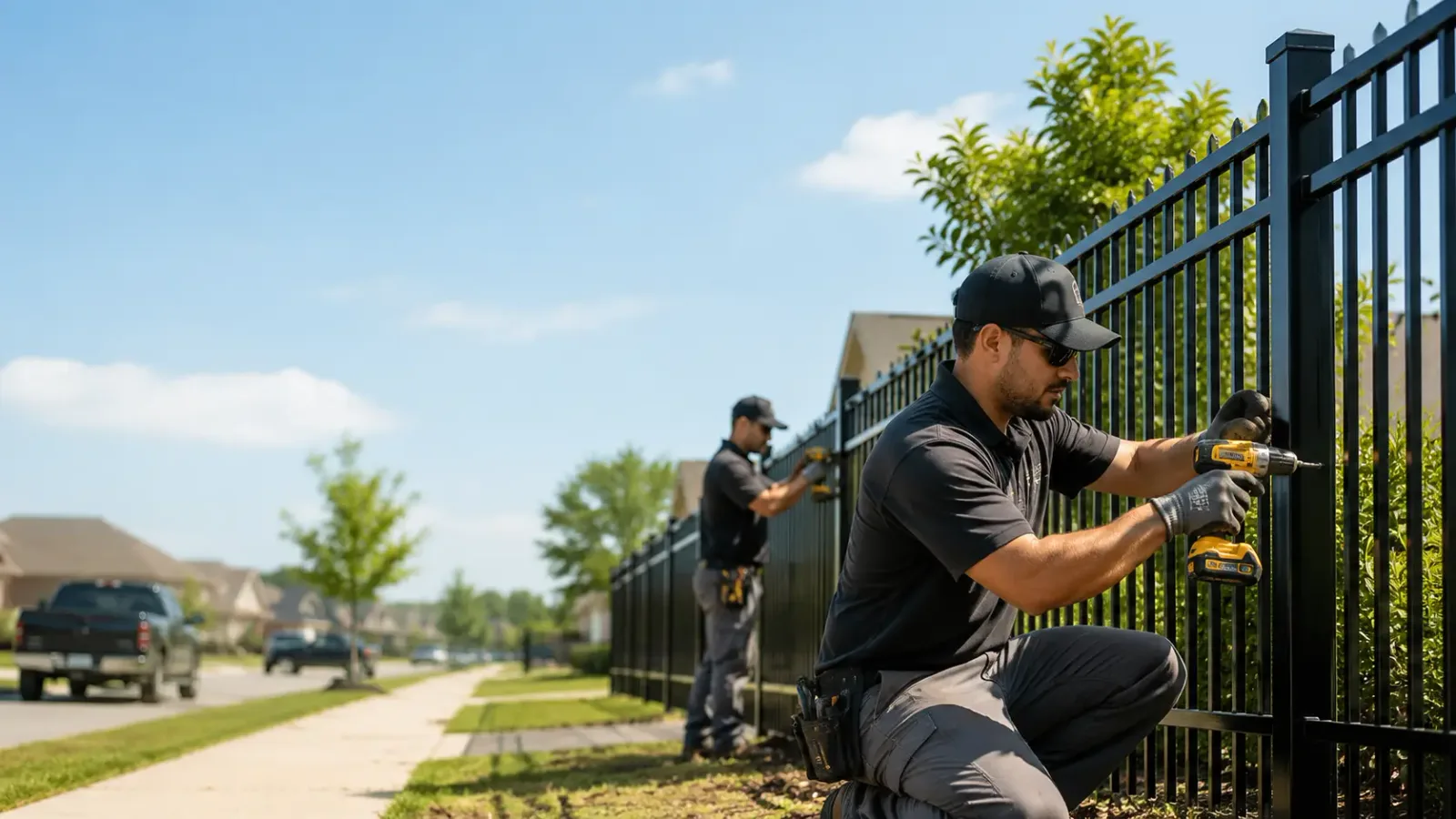 Metal Fence Installation in South Lancaster, MA